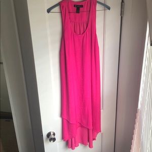 Hot pink midi INC summer dress!